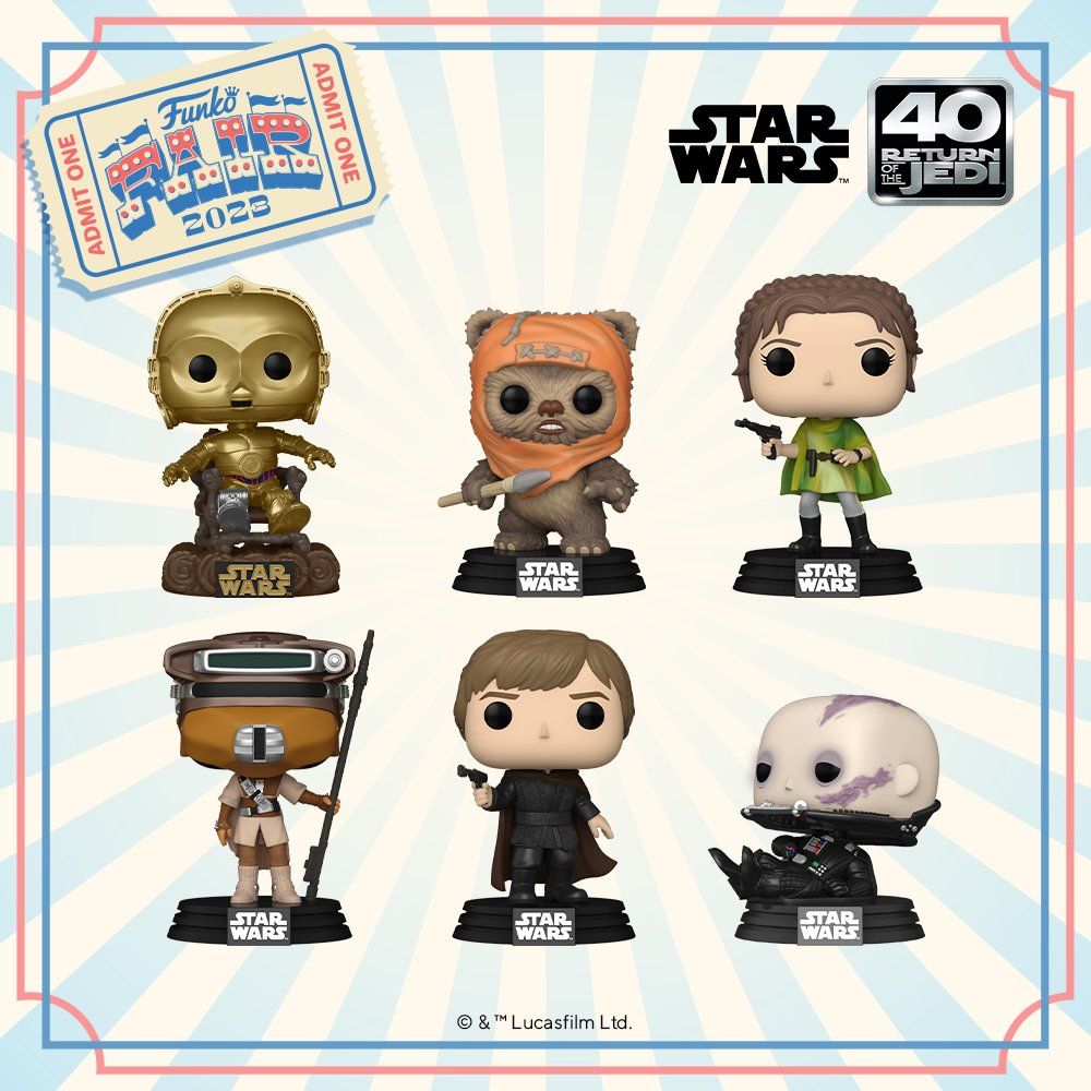 Funko POP! Star Wars Return of the Jedi 40th Anniversary - Luke #70749