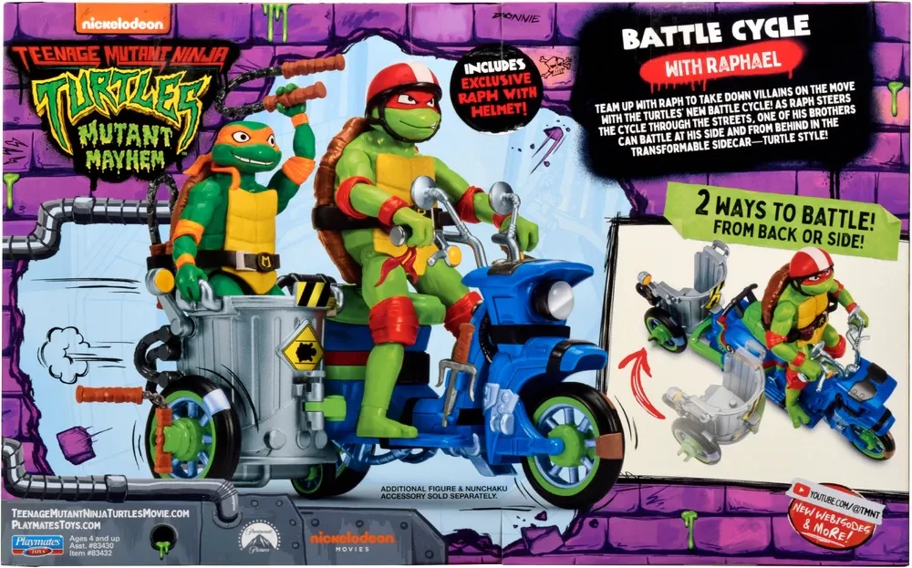 Teenage Mutant Ninja Turtles: Mutant Mayhem Movie Raphael 12-Inch Giant  Action Figure